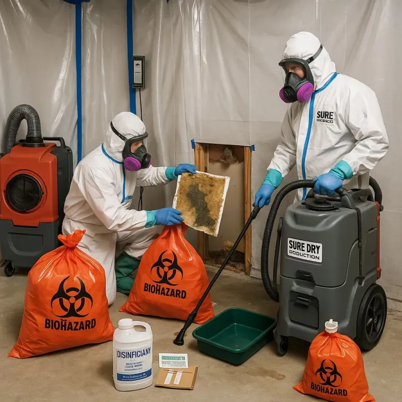 Contaminated Water Handling Protocols process in Southlake, TX