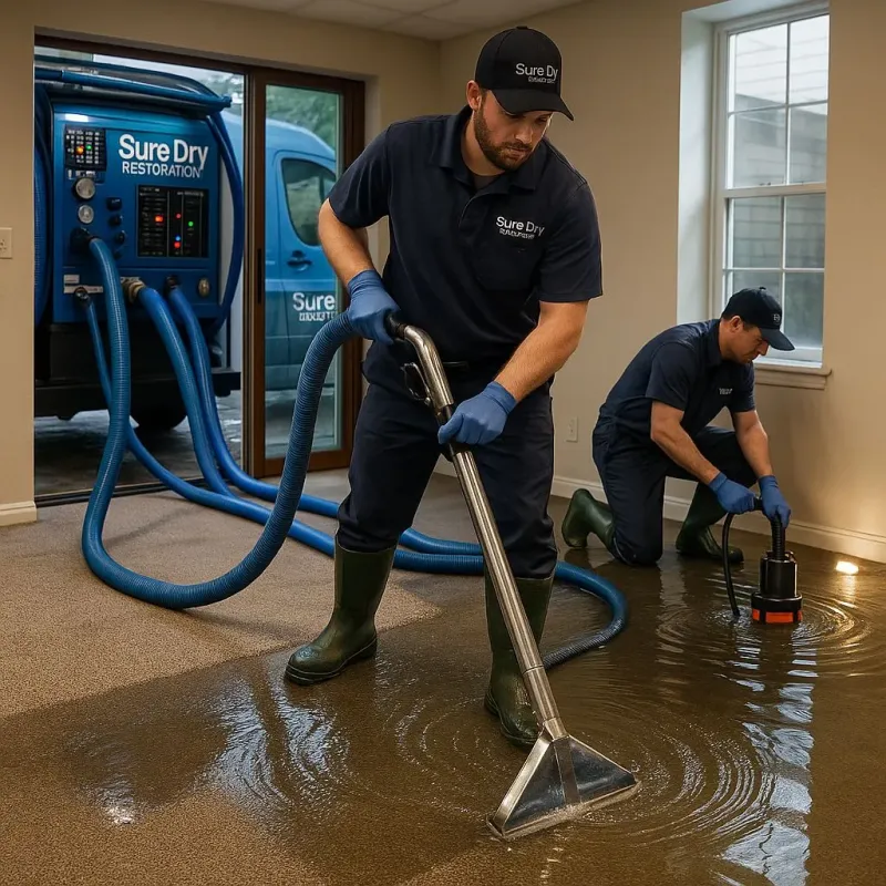 Water Extraction and Removal process in Southlake, TX